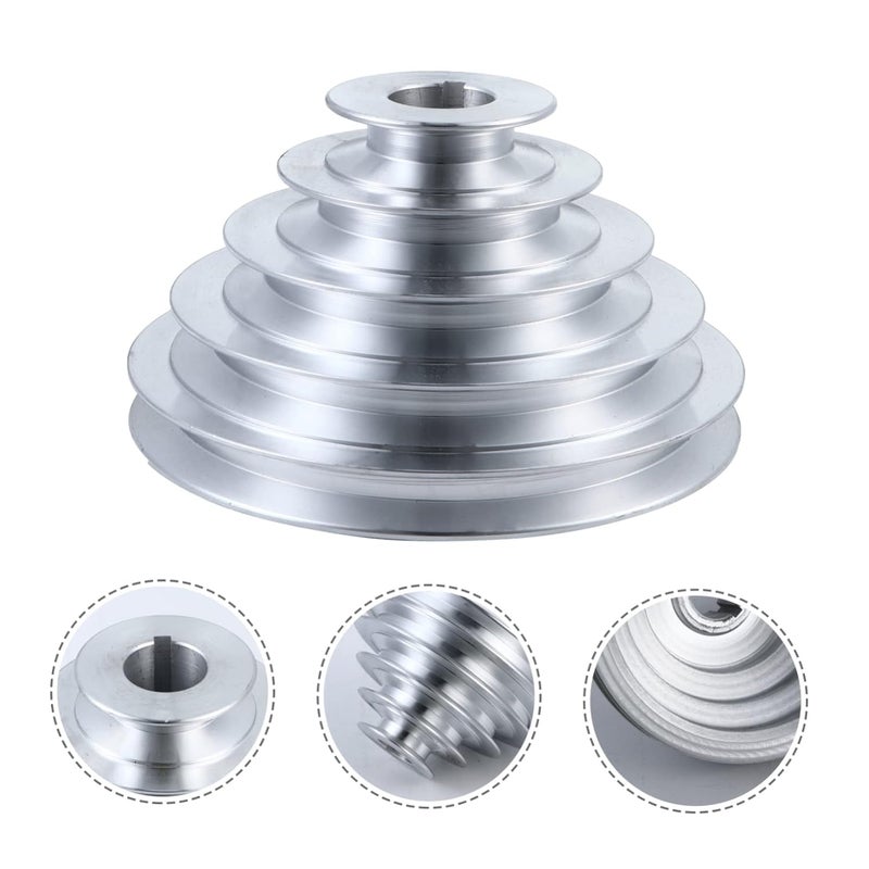 Cabilock Aluminum Timing Belt Pulley Wheel Multi Groove Type A Accessory - Image 4
